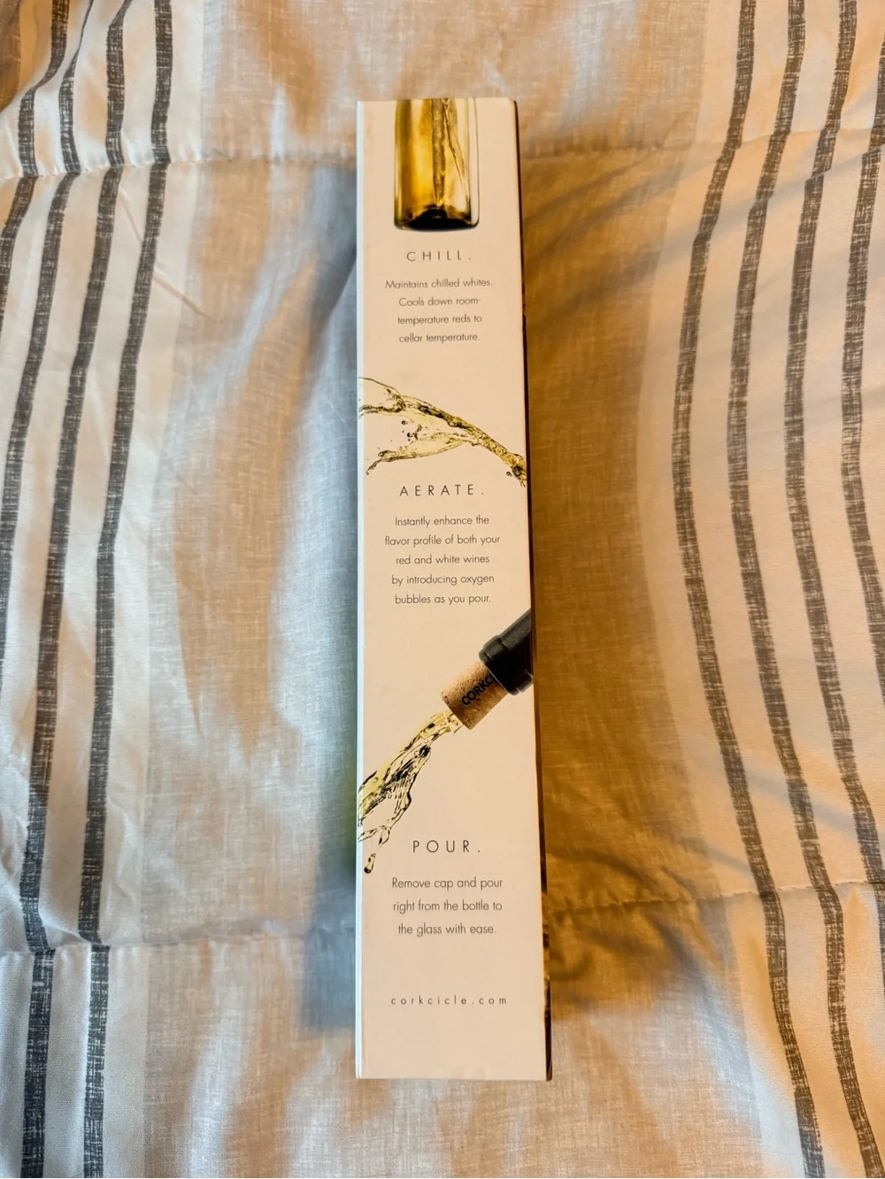 Corkcicle slim wine